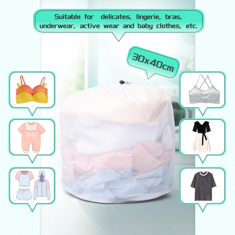 AiQInu Pack of 2 Washing Machine Net 40 x 30