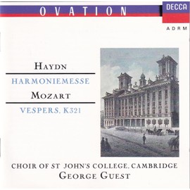 HAYDN:HARMONIEMESSE+MOZART VESPERS K321
