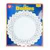 Hygloss Products Round Paper Doilies - Decorative, White Lace Doilies