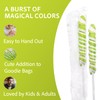 Adams & Brooks Bright Green Apple Mini Unicorn Pops, 10