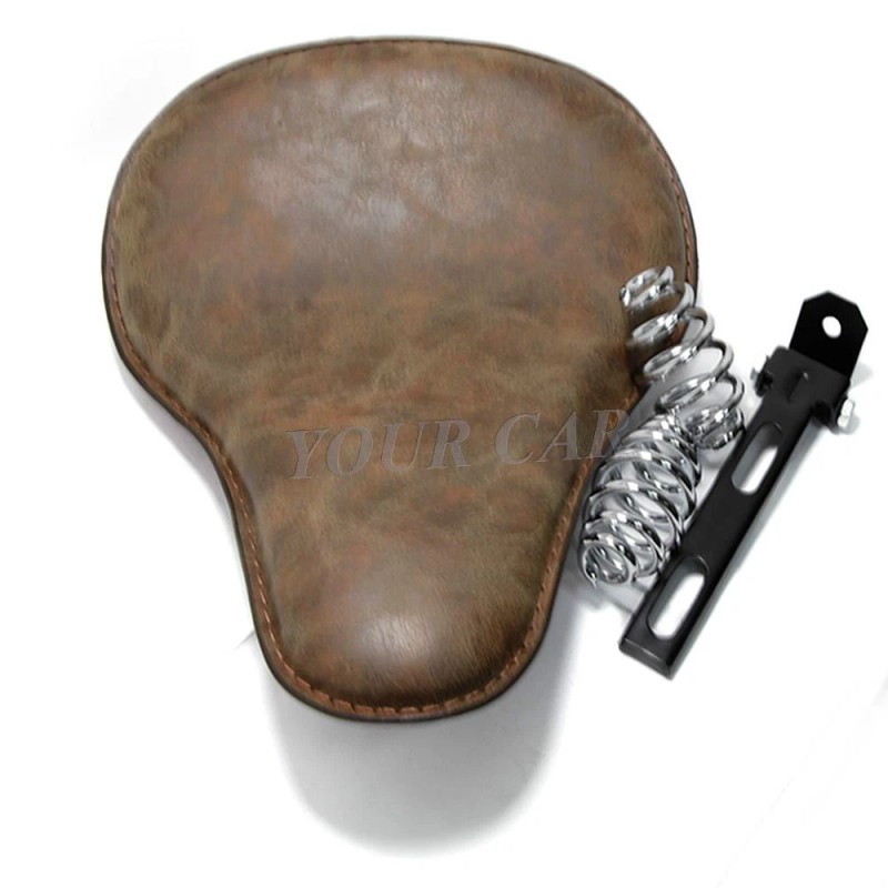 KEEPDSGN Bobber Motorcycle Retro Spring Solo Seat For Yamaha V