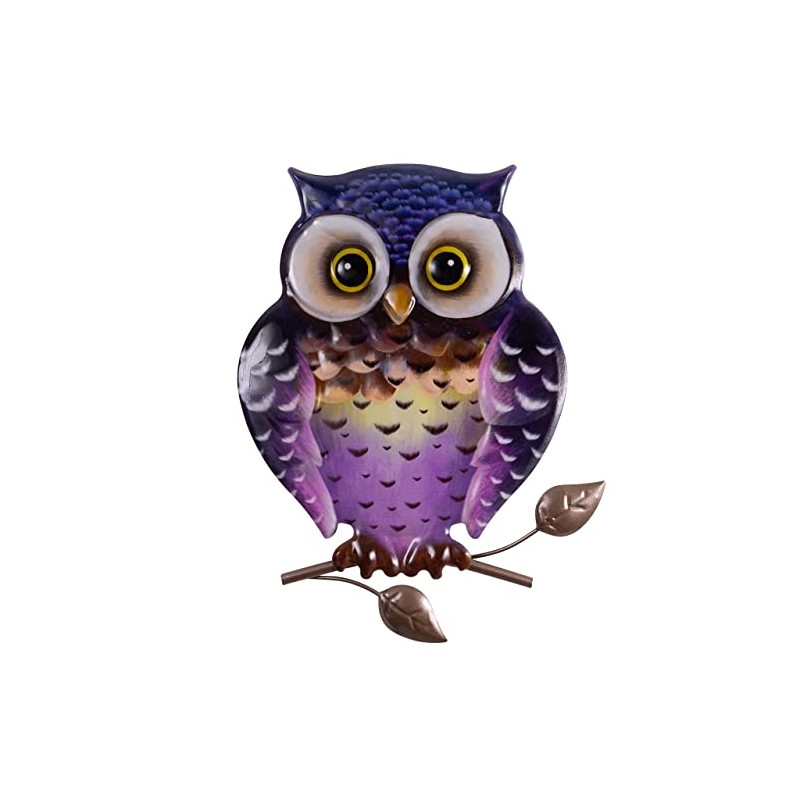 CIM Metal Wall Decoration - Owl 25 cm - Animal