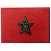 Morocco Flag Embroidered Patch Moroccan Iron On Sew On National