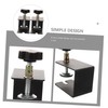 Gatuida 2pcs Stainless Steel Woodworking C Clamps Metal Clamps for