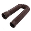 Joyzan Rain Gutter Downspout Extension, Roof Dilation Pipe Flexible Extendable