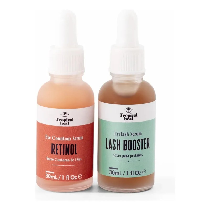 Kit Serum Pestañas + Retinol Wink & Shine Duo Tropical