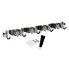 Punch Free Wall Mount Mop Broom Holder 4 Clips 5
