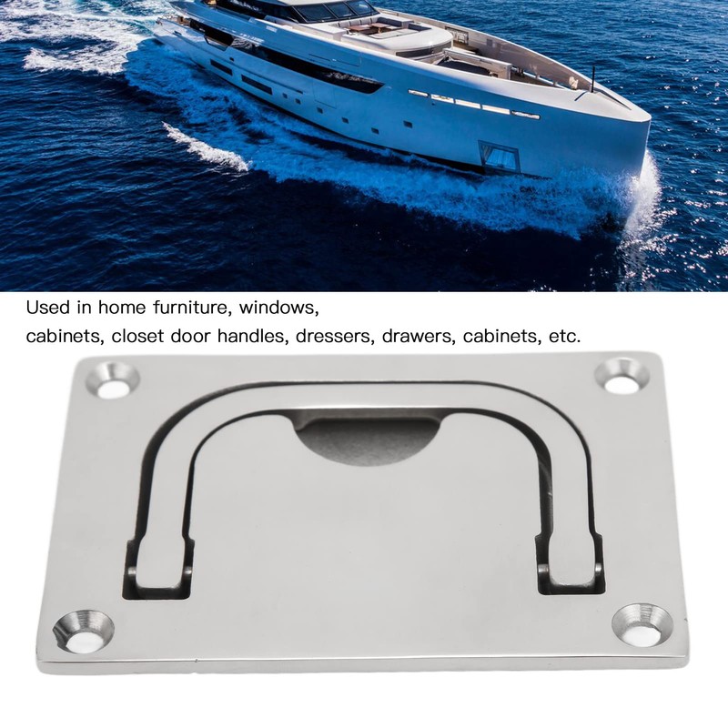 Floor Lifter, 316 Stainless Steel Inlet Handle Floor Lifter, Boat