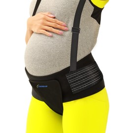 Strenbodi Pelvic Support Belt Pregnancy Belly Band with Groin Straps Uterine Prolapse