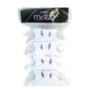 Mezzo Large White Crocodile Clips