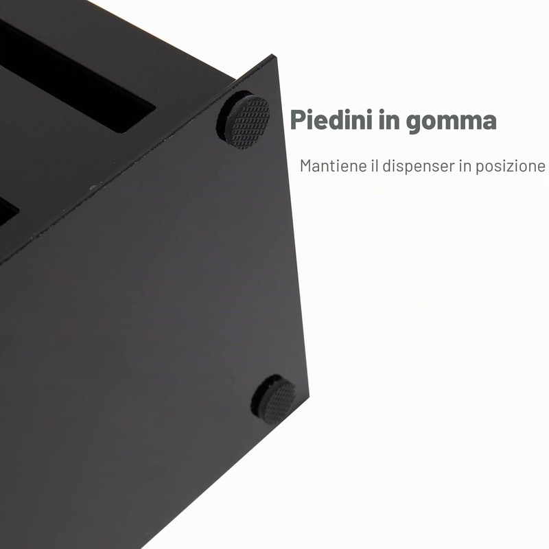Mind Reader Dispenser per utensili, organizer per argenteria, forchetta e