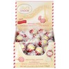 Lindt LINDOR White Chocolate Peppermint Truffles, White Chocolate Candy with