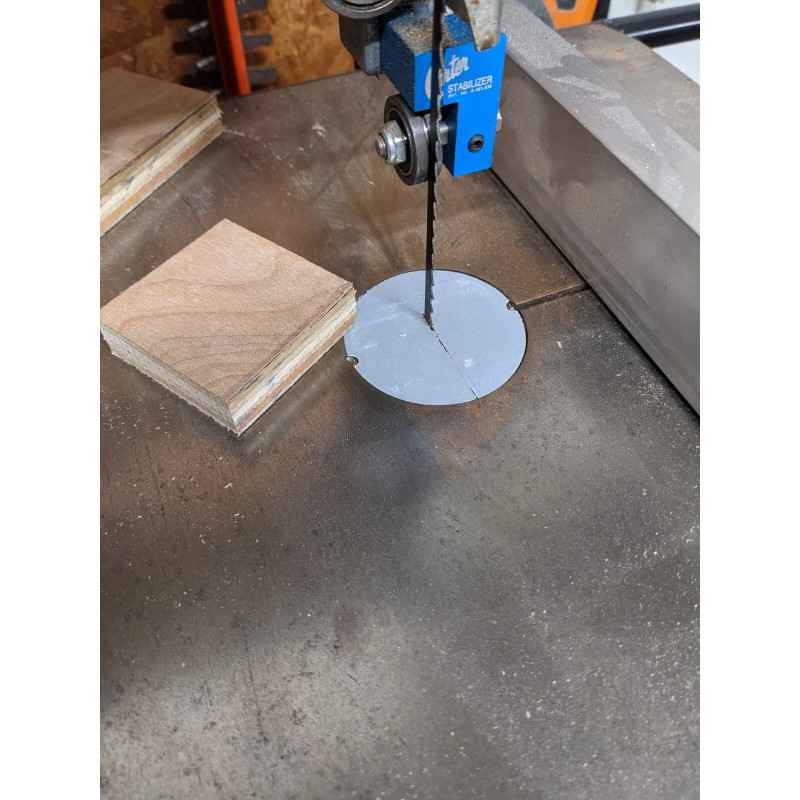 JET Zero Clearance Kerf Band Saw Insert Plate for 14”