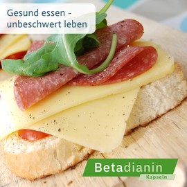 Betadianin 60 Kapseln | Topseller HIT | Wichtige Nährstoffe | Geeignet bei Unverträglichkeit histaminreicher Speisen und Getränke