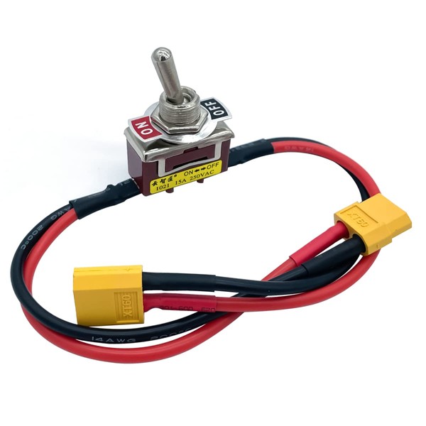Large Current On-Off Electric Power Switch with XT60 XT-60 Plug