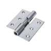 TIMCO Rising Butt Hinges Right Hand Steel Silver - 75
