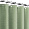 Gibelle Sage Green Fabric Shower Curtain, 72 X 72
