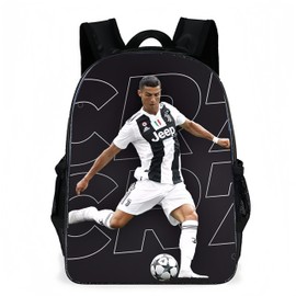 Umbrean Football Backpack Black Multifunctional Backpack Travel Boys Football Fans, black