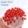 sourcing map 100pcs PP Plastic Bearing Balls 10mm Solid Plastic