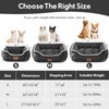 Zerbuger Rectangle Cat Dog Bed for Large Medium Small Pets