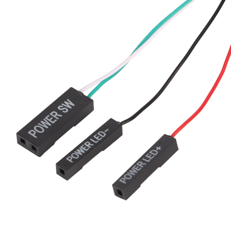 PC Power Switch Blue Switch Mechanical Key Backlit Plug and