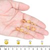 AD Beads Smooth Natural Gemstone Round Loose Beads 15" 4mm