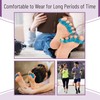 DR. JK- ToePal Gel Toe Separator, 2 Pairs, Dark Blue