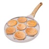 Bobikuke Smiley Face Pancake Pan - 10 Inch Mini Pancakes