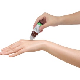 RAJOSEE Castor Oil Roll on in Glass Bottle, Certified Organic Castor Oil Roller for Body Hair Skin Lip Eyebrow Pure Organic Cold Pressed Essential Oil - 1fl.oz