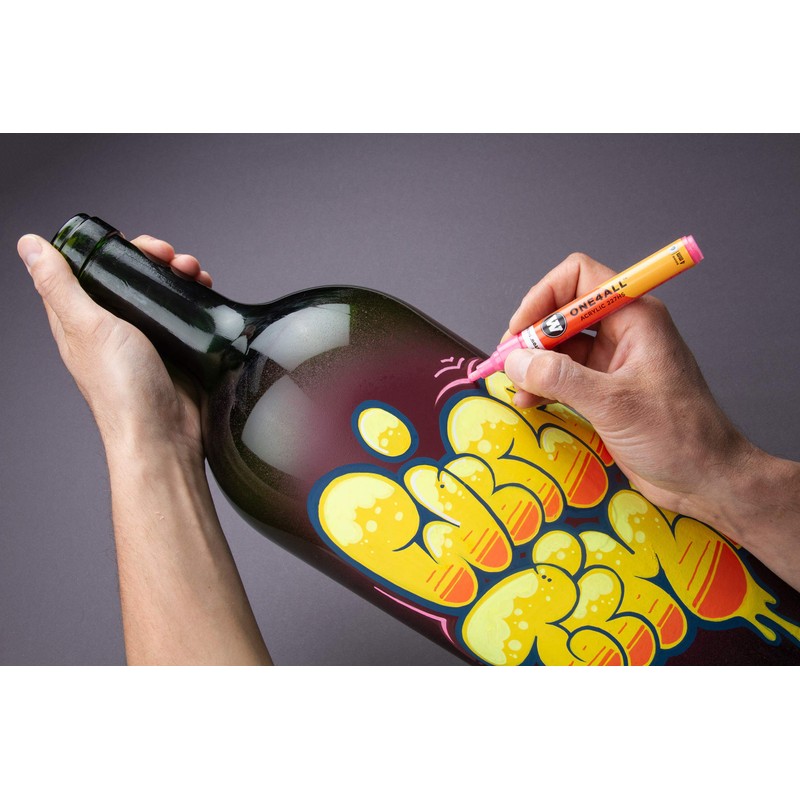 Molotow MO227302 One4All 227HS Marker Pen – Metallic Blue (Pack