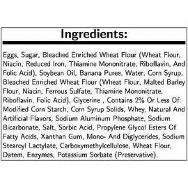 Hostess Banana Jumbo Mega Muffin, 5.5 Ounce (Pack of 36)