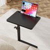 YUHFERA Sofa Armrest Tray Table for Couch - 360° Swivel