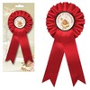 Widdle Gifts Ltd Red Rosette Badge Souvenir of Confirmation F1903