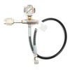 Outdoor Stainless Steel 347 Hex Gauge Valve High Pressure Black