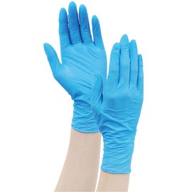 Taketra Nitrile Gloves, Blue, Medium, Pack of 200