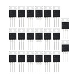 eMagTech N-Channel FQP30N06L MOSFET Transistor ESD Rated TO-220 30A 60V 3Pin International Rectifier Power for Home Industry and DIY