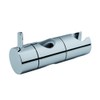 Chrome ABS Slider Shower Bracket, Silver