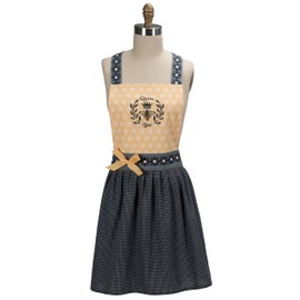 Kay Dee Designs Queen Bee Embroidered Hostess Apron