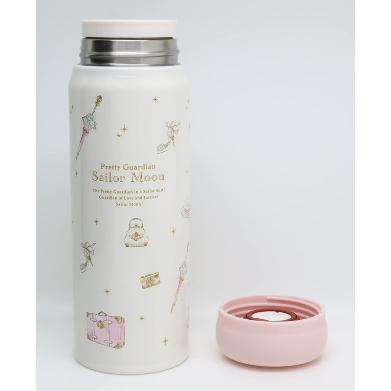Sailor Moon Direct Stainless Steel Bottle SBR480B Pink