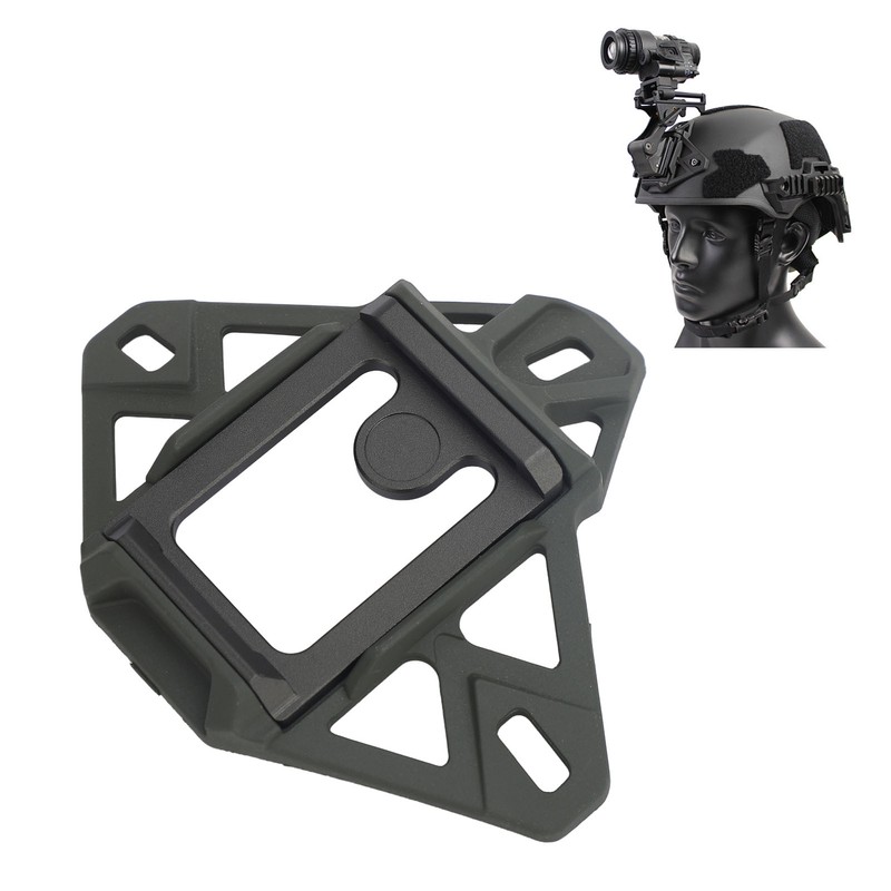 Helmet Shroud Aluminum Alloy Helmet NVG Mount Adapter for FAST