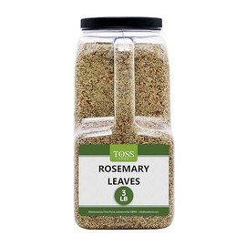 TOSS Dried Rosemary Leaves, 3 LB Herbs Perfect for Seasoning and Spices Blends for Grilling and Cooking