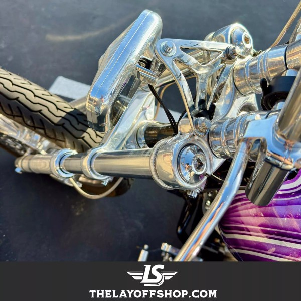 The Layoff shop Harley sportster headlight Bracket Mount Stainless Steel