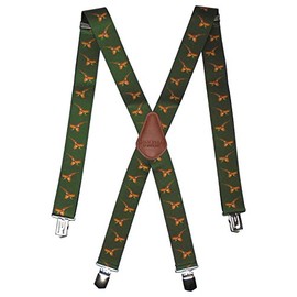 JACK PYKE Elasticated Braces Pheasant Design One size