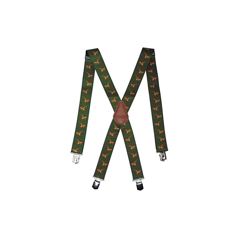 JACK PYKE Elasticated Braces Pheasant Design One size