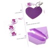 Gatuida 2pcs Fashionable Earphone Sleeve Cute Heart Design Cover for