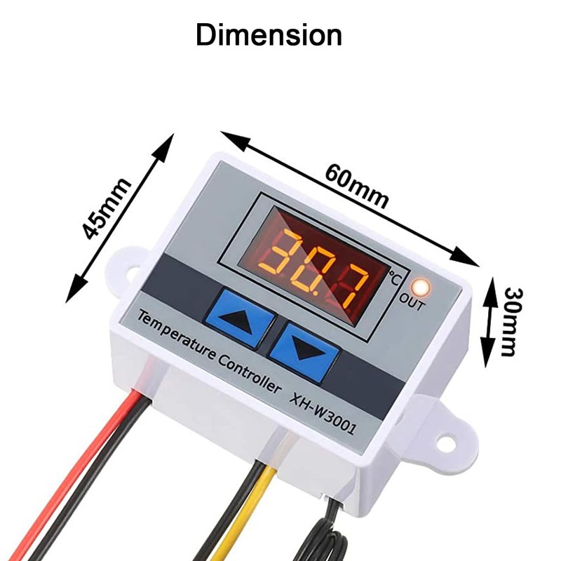 Greluma 1 x AC 110V-220V Digital LED Temperature Controller Module,