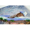 Abris Art Bead Embroidery Kit - When Winter Blows Cold