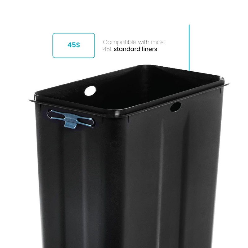 Home Zone Living 2-Pack 12 Gallon Kitchen Trash Bags with