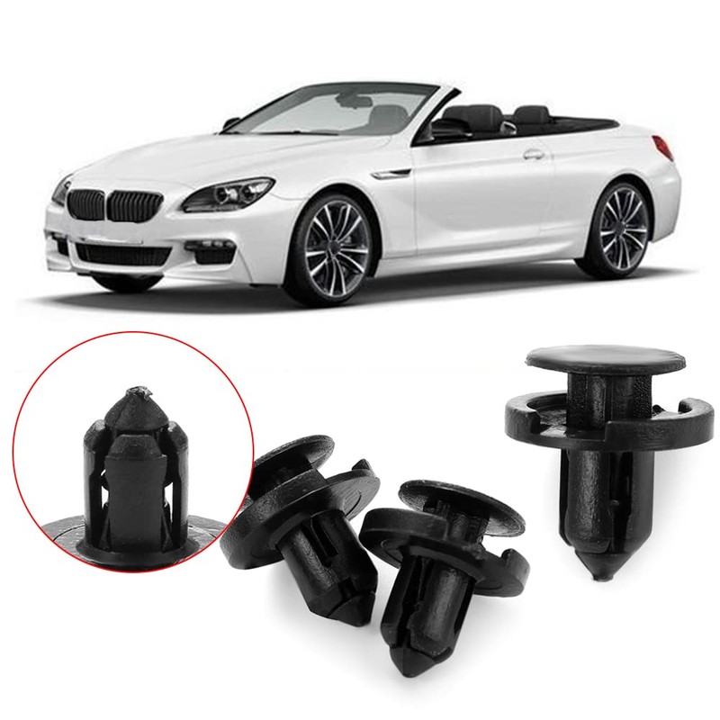 YFFSFDC Car Rivet Retaining Clip Clip Mud Flap Nylon Bumper