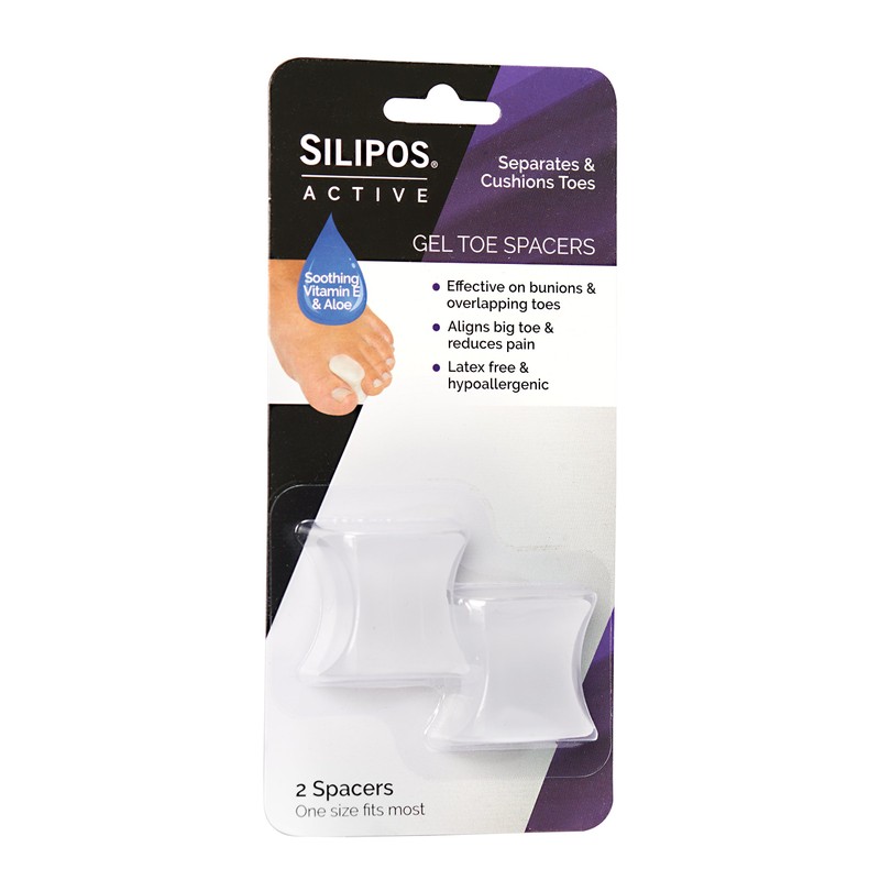 Silipos Active 7207 Gel Toe Spacers